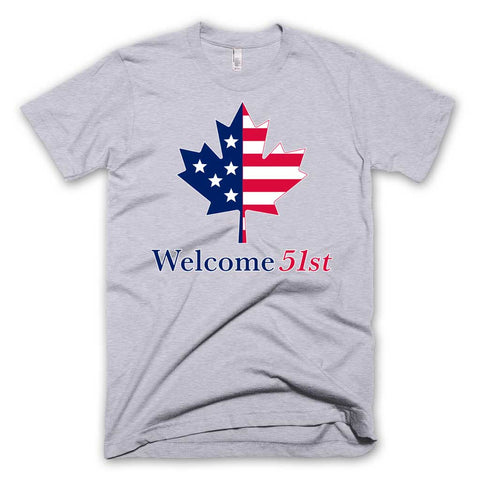 Welcome 51st - Maple Leaf T-shirt