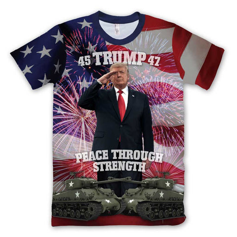 Trump 2024 All Over T-shirt
